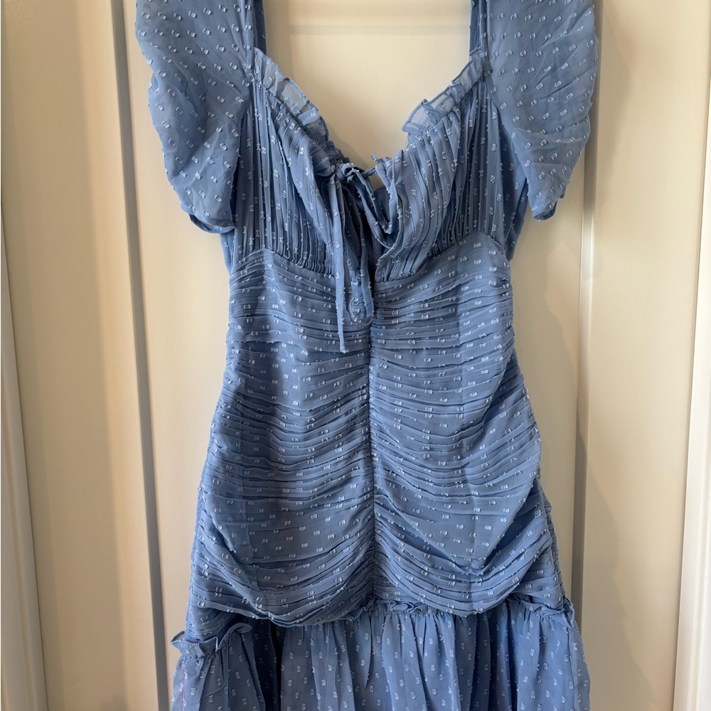 ASOS Blue Mini Dress - Picture 2 of 4